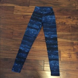“Starry” fleece lined Leggings AE